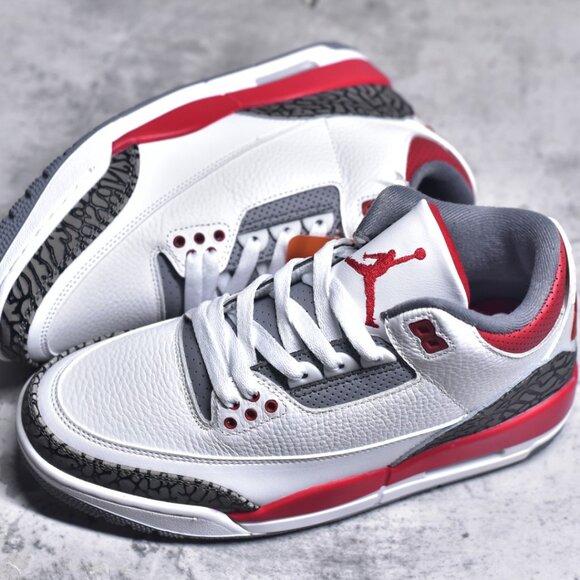 Jordan 3 Retro Fire Red - Picture 1 of 9